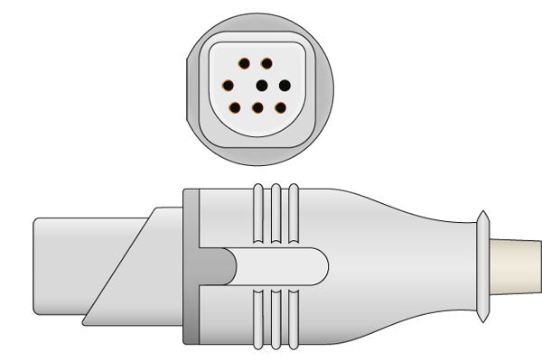 Novametrix Compatible SpO2 Adapter Cable