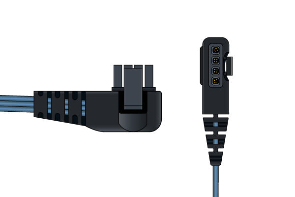 Lechnologies Compatible Direct-Connect ECG Cable