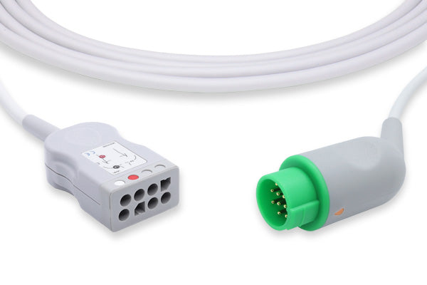 Kontron Compatible ECG Trunk Cable
