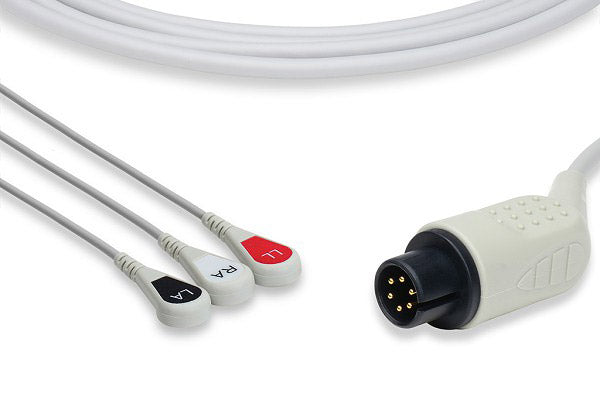 Zoll Compatible Direct-Connect ECG Cable
