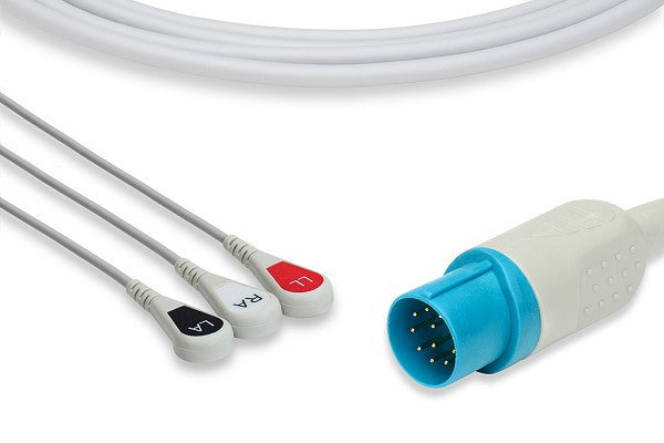 Nihon Kohden Compatible Direct-Connect ECG Cable