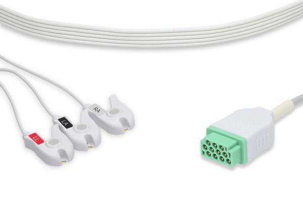 GE Healthcare > Marquette Compatible Disposable Direct-Connect ECG Cable