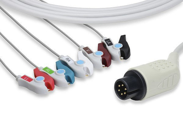 MEK Compatible Direct-Connect ECG Cable