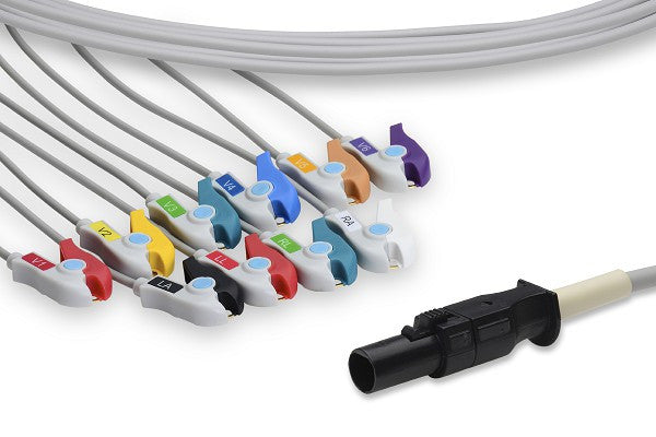 Mortara > Quinton Compatible Direct-Connect EKG Cable