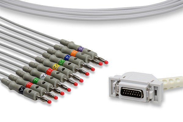Hellige Compatible Direct-Connect EKG Cable