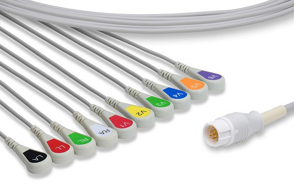 Philips Compatible Direct-Connect EKG Cable
