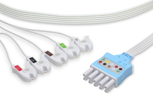 Spacelabs Compatible Disposable ECG Leadwire