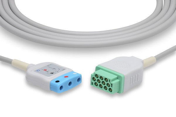 GE Healthcare > Marquette Compatible ECG Trunk Cable